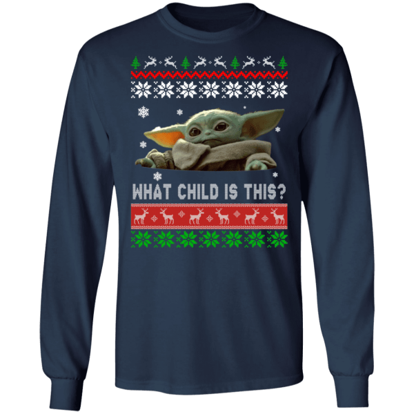 Baby yoda christmas ugly sweater - thetrendytee