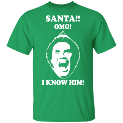 Elf will ferrell santa. Omg! I know him ugly christmas sweatshirt - thetrendytee