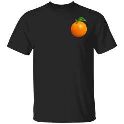 Elon Musk Left Chest Orange Shirt - TheTrendyTee