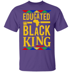 Educated black king shirt african dna pride - thetrendytee