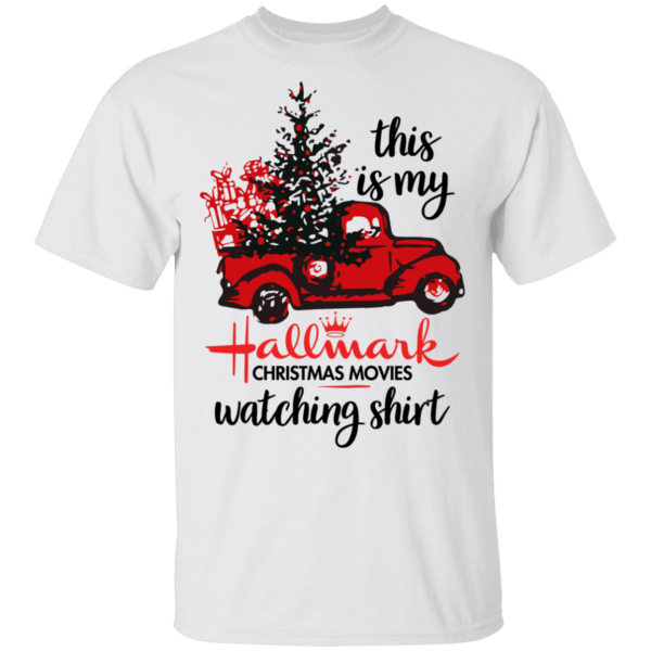 This is my hallmark christmas movies watching t-shirt red car - thetrendytee