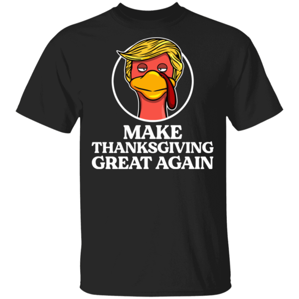 Trump turkey make thanksgiving great again shirt - thetrendytee