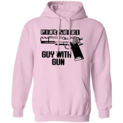 Pink shirt gun guy shirt - thetrendytee