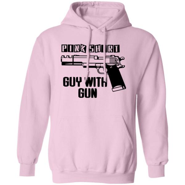 Pink shirt gun guy shirt - thetrendytee