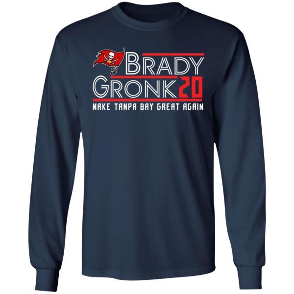 Brady gronk 2020 make tampa bay great again shirt - thetrendytee