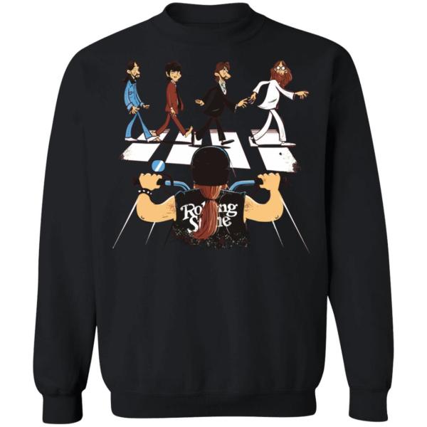 Rolling stones motor abbey road shirt - thetrendytee