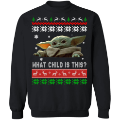 Baby yoda christmas ugly sweater - thetrendytee