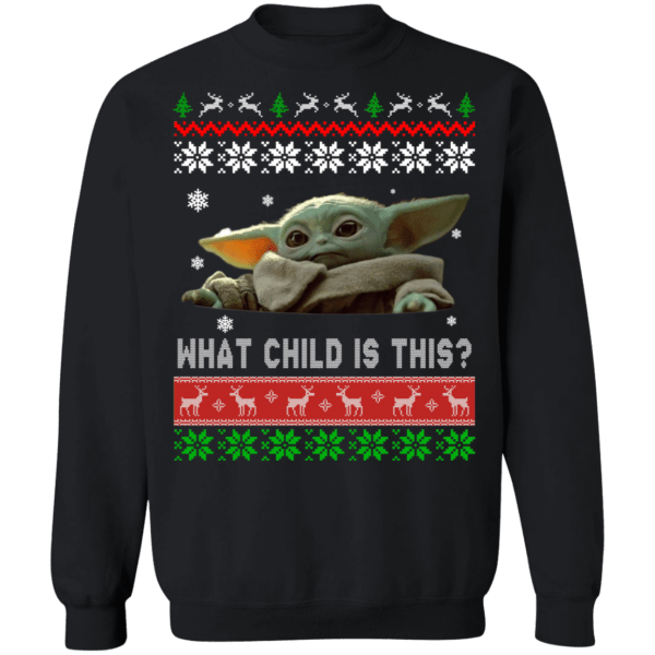 Baby yoda christmas ugly sweater - thetrendytee