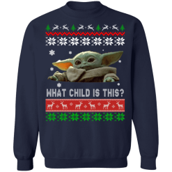 Baby yoda christmas ugly sweater - thetrendytee