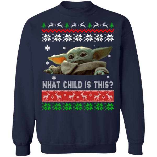 Baby yoda christmas ugly sweater - thetrendytee