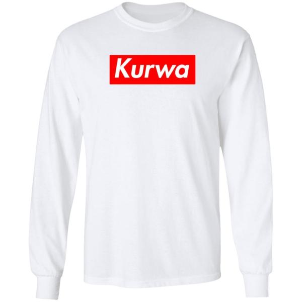 Kurwa polish swearword shirt 4