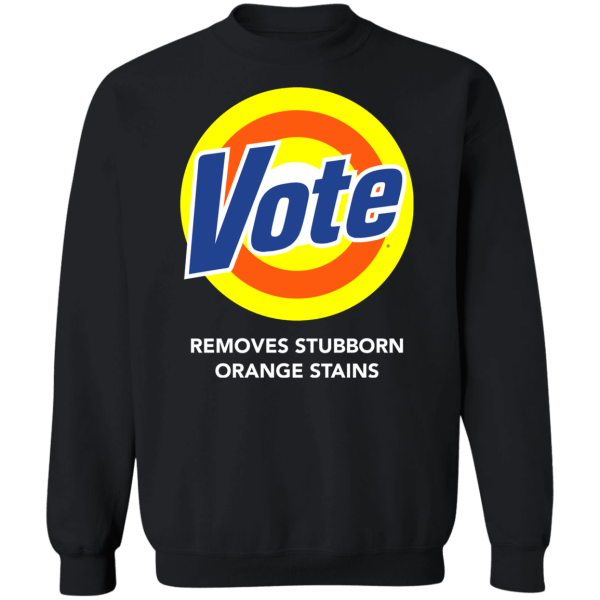 Vote removes stubborn orange stains shirt - thetrendytee