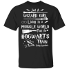 Just a wizard girl living in muggle world T-shirt - TheTrendyTee
