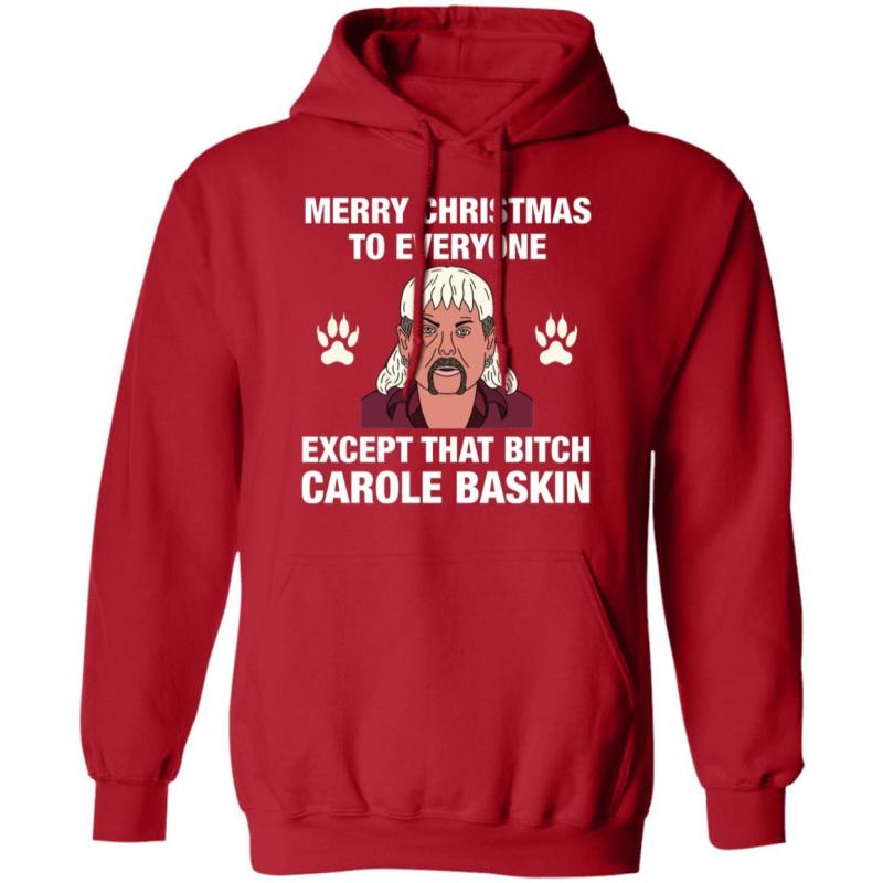 Tiger king joe exotic merry christmas to everyone christmas sweatshirt - image 7