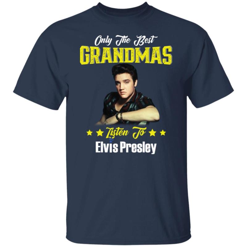 Only the best grandmas listen to elvis presley shirt - image 2