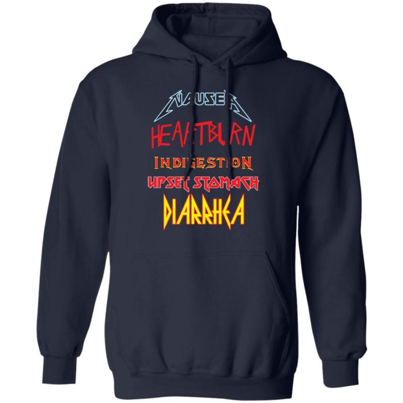 Nausea heartburn indigestion upset stomach diarrhea shirt - image 8