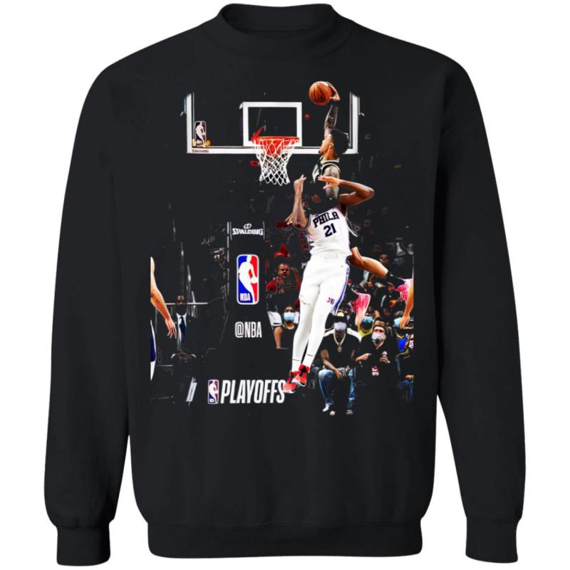 John collins dunk on embiid shirt - image 4