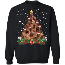 Dachshund Christmas Tree sweatshirt