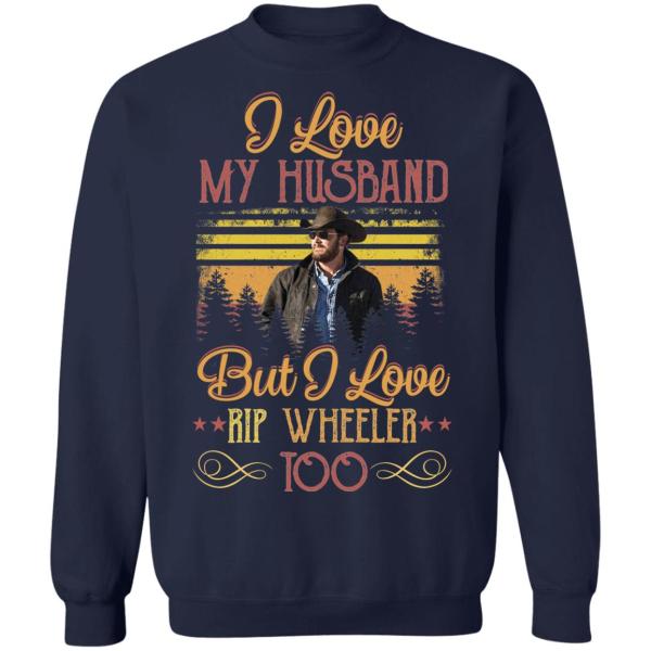 I love my husband but i love rip wheeler too shirt 3