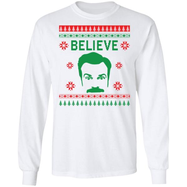 Ted lasso believe christmas sweater 5