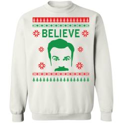 Ted Lasso believe Christmas sweater