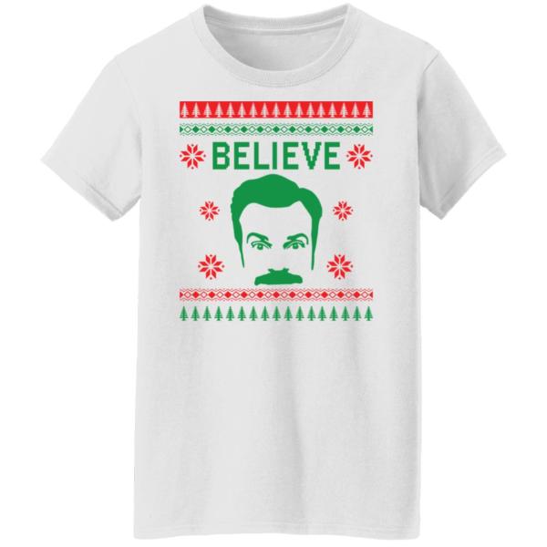 Ted lasso believe christmas sweater 10