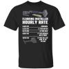 Flooring installer hourly rate shirt