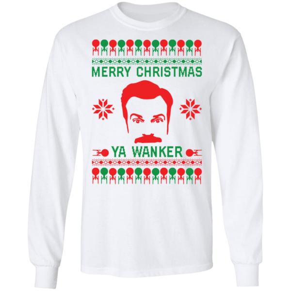 Ted lasso merry christmas ya wanker christmas sweater 11