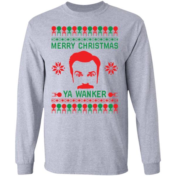 Ted lasso merry christmas ya wanker christmas sweater 9