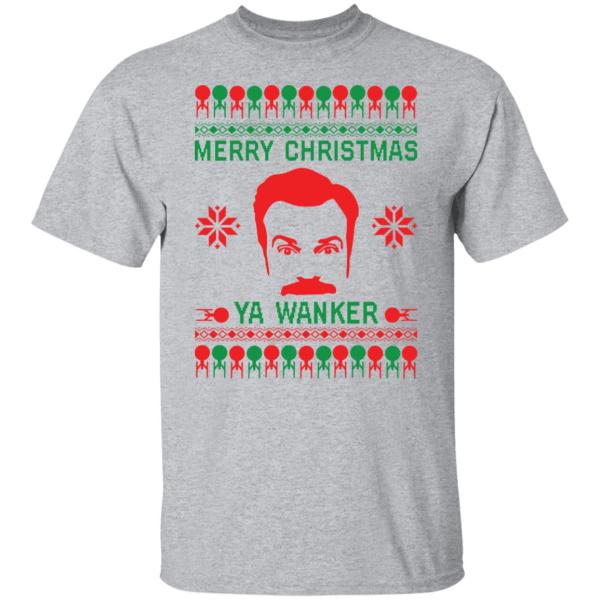 Ted lasso merry christmas ya wanker christmas sweater 5