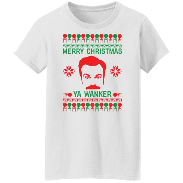 Ted lasso merry christmas ya wanker christmas sweater 6