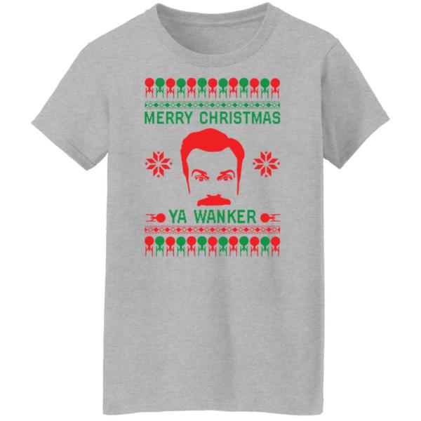 Ted lasso merry christmas ya wanker christmas sweater 7