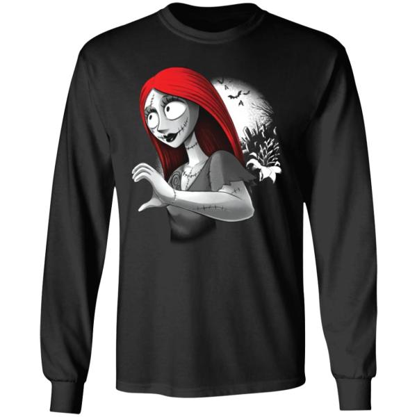 Jack skellington and sally from our first kiss couple shirt 6