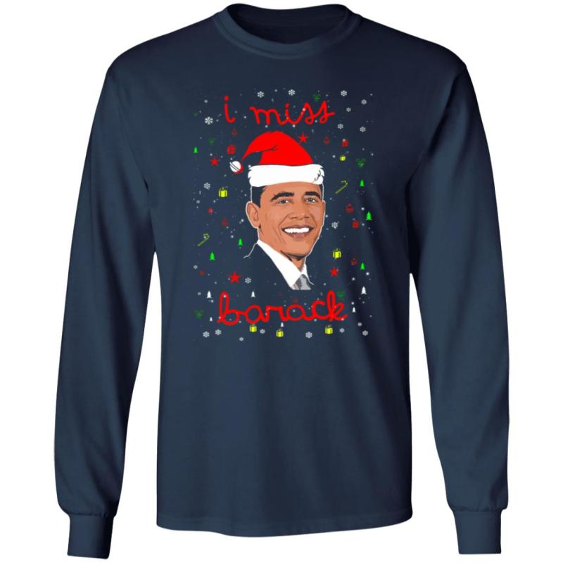I miss barack obama christmas sweater - image 9
