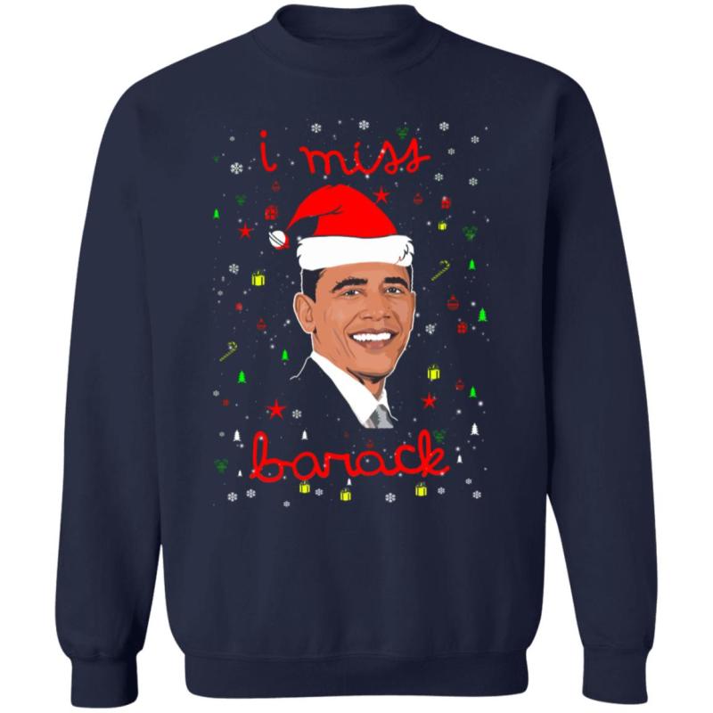 I miss barack obama christmas sweater - image 12
