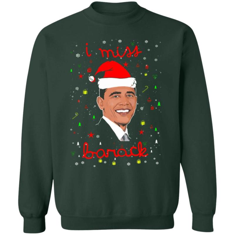 I miss barack obama christmas sweater - image 13