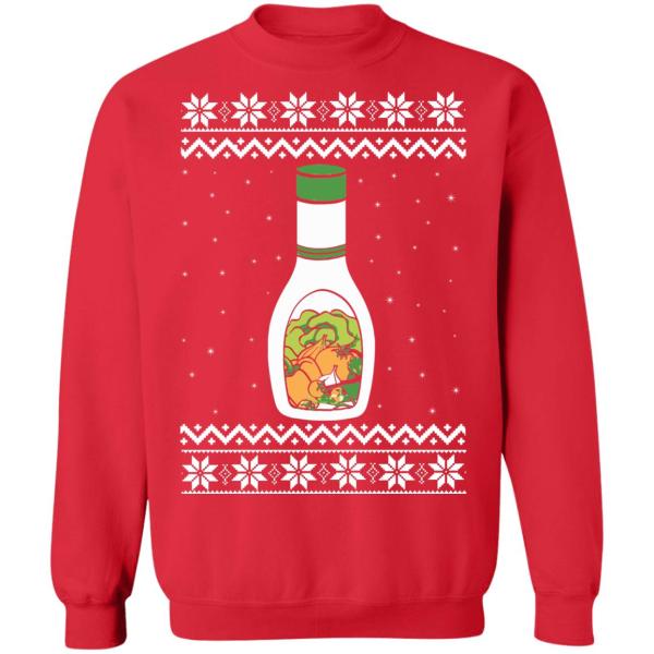 Ranch dressing christmas sweater