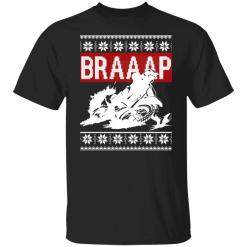 Braaap Motocross Ugly Christmas sweater