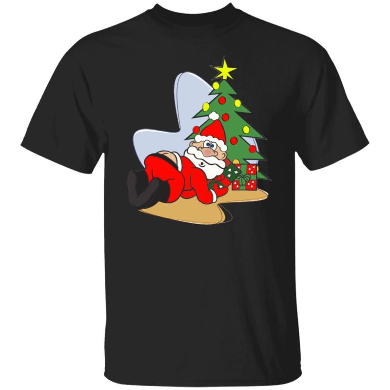 Santa butt crack christmas sweater
