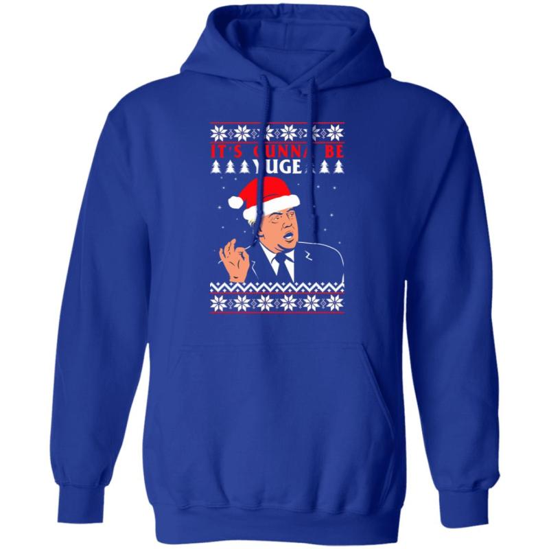 Donald trump it's gunna be yuge christmas sweater - image 4