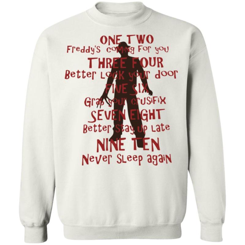 One two freddy's coming for you shirt - image 11