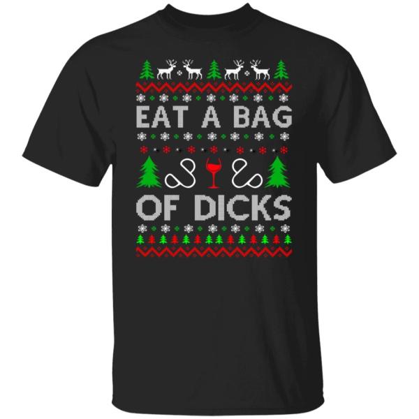 Eat a bag of dicks christmas sweater 5