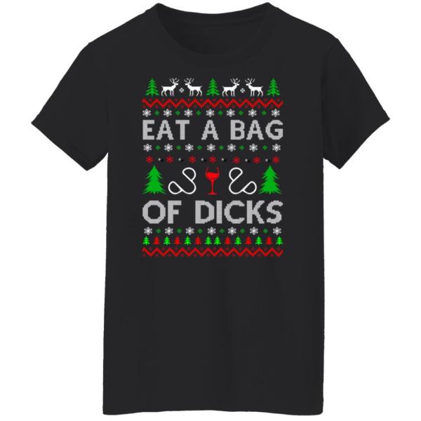 Eat a bag of dicks christmas sweater 6