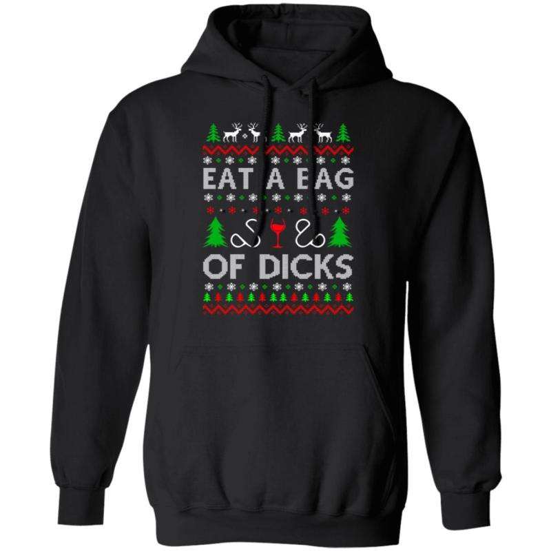 Eat a bag of dicks christmas sweater - image 10