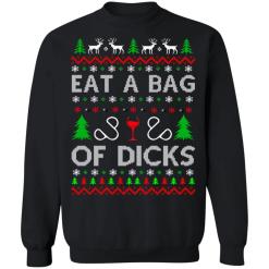 Eat a bag of dicks Christmas sweater