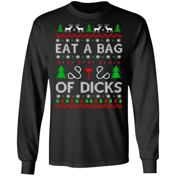 Eat a bag of dicks christmas sweater 7