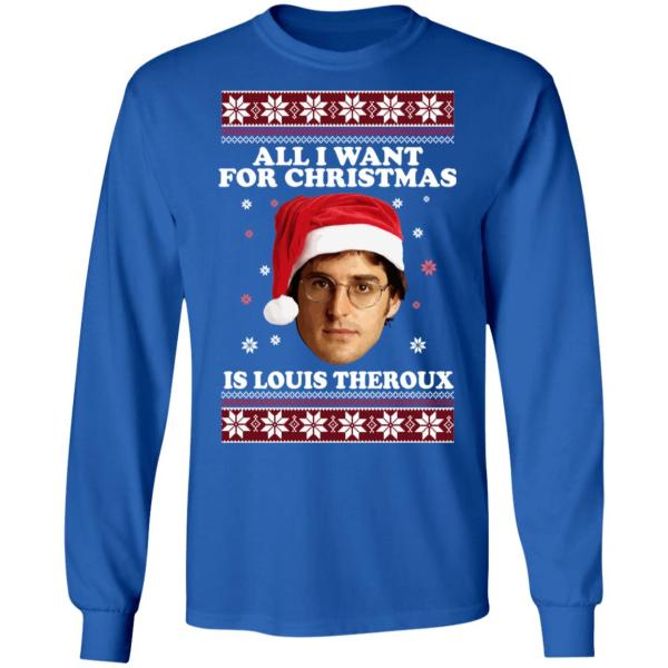 Alli want for christmas is louis theroux christmas sweater 6