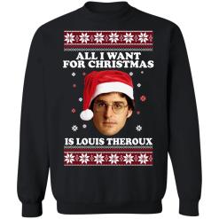 Alli want for Christmas IS Louis Theroux Christmas sweater