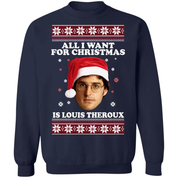 Alli want for christmas is louis theroux christmas sweater 11