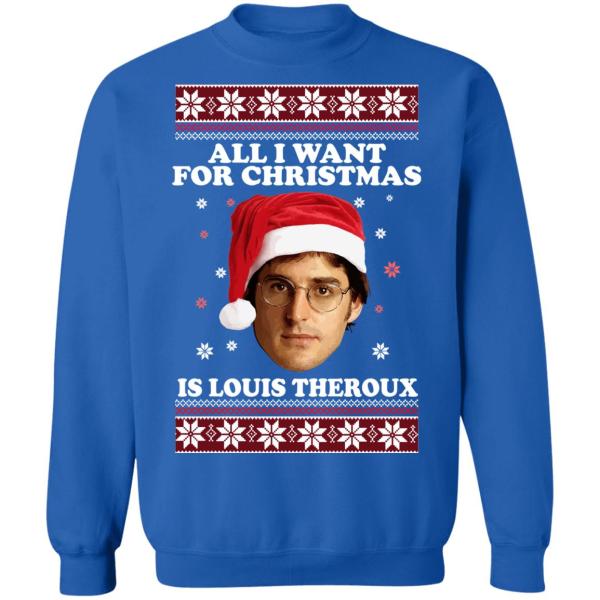 Alli want for christmas is louis theroux christmas sweater 2